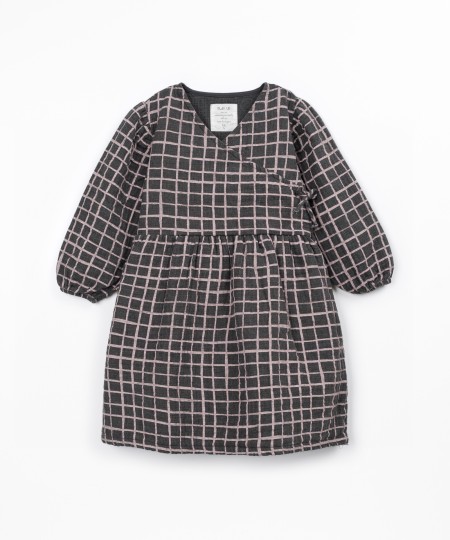Robe en tissu à carreaux - Image product