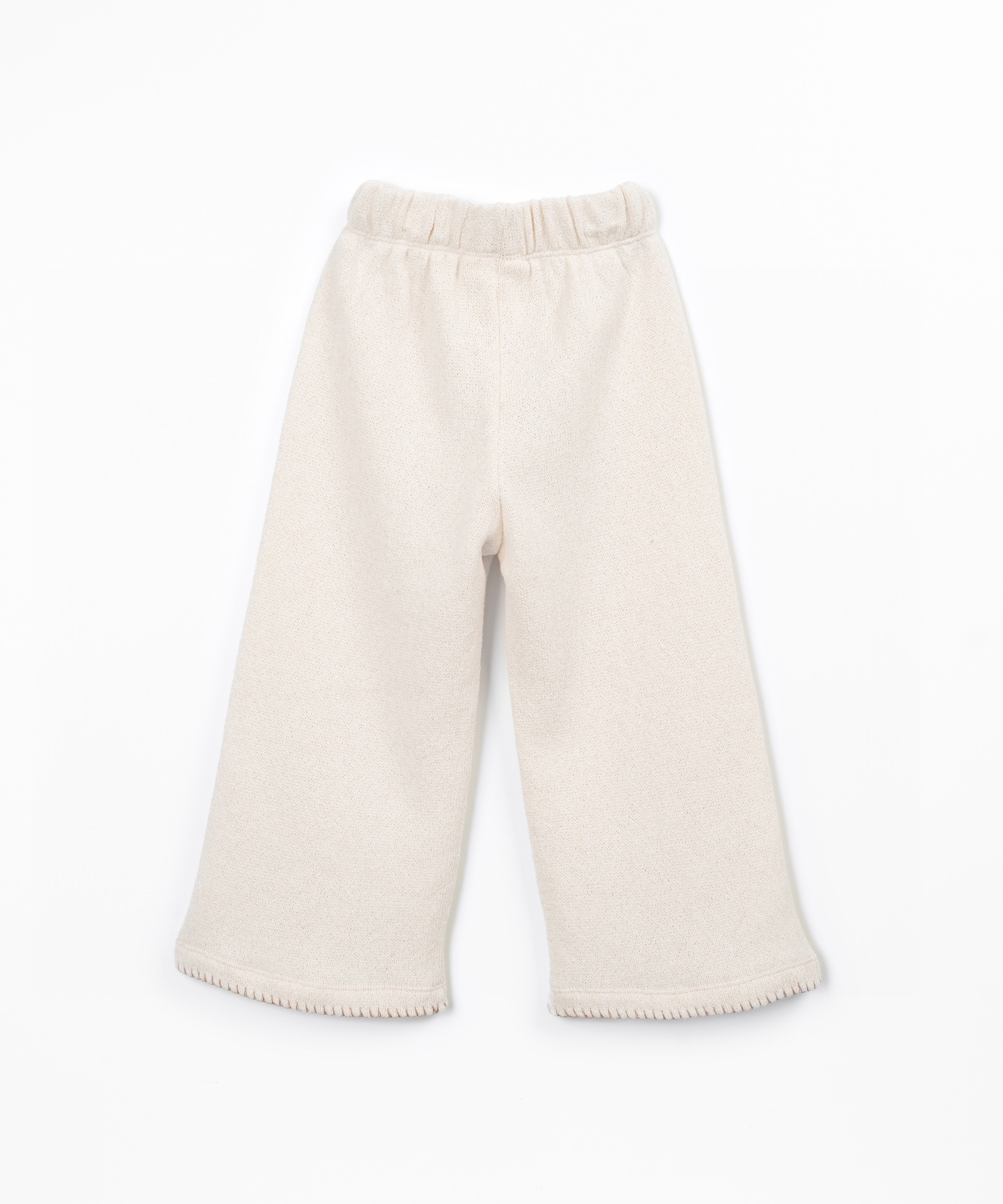 Pantalon en maille avec mélange de fibres
