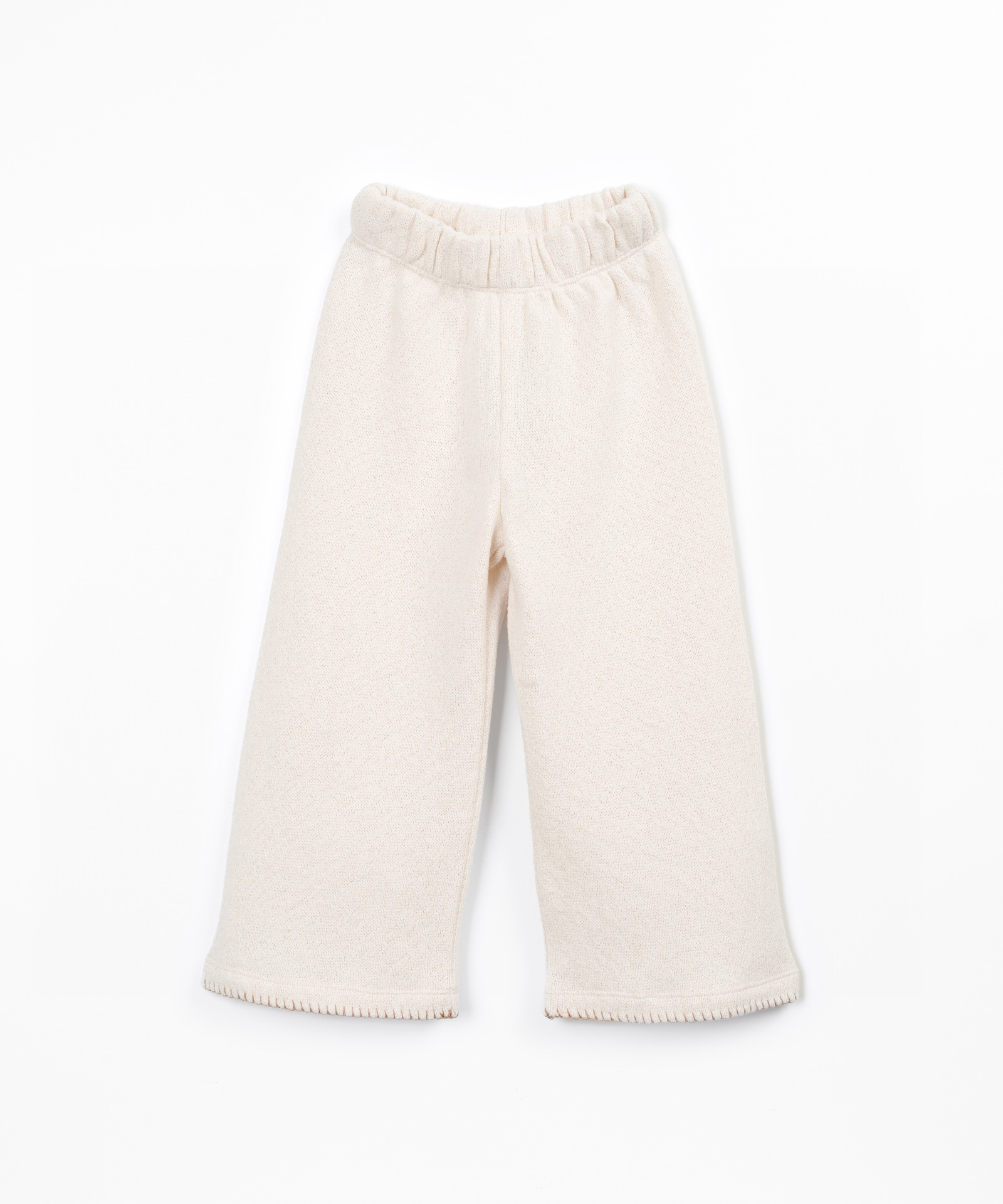 Pantalon en maille avec mélange de fibres