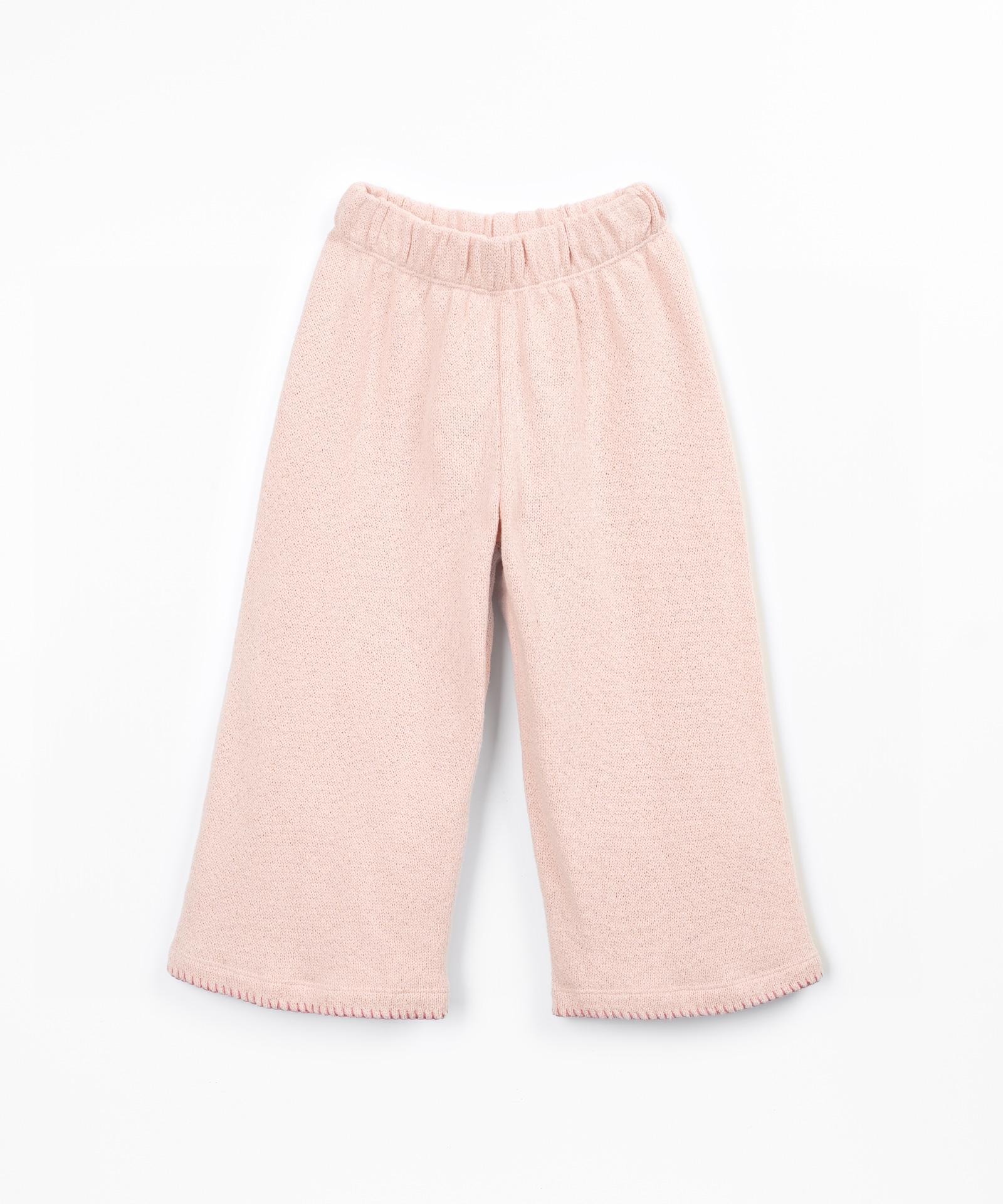 Pantalon en maille avec mélange de fibres