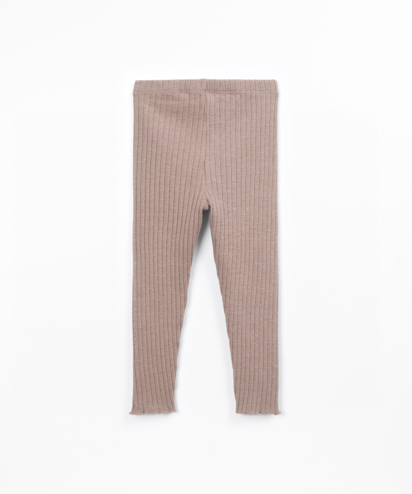 Legging en maille côtelée