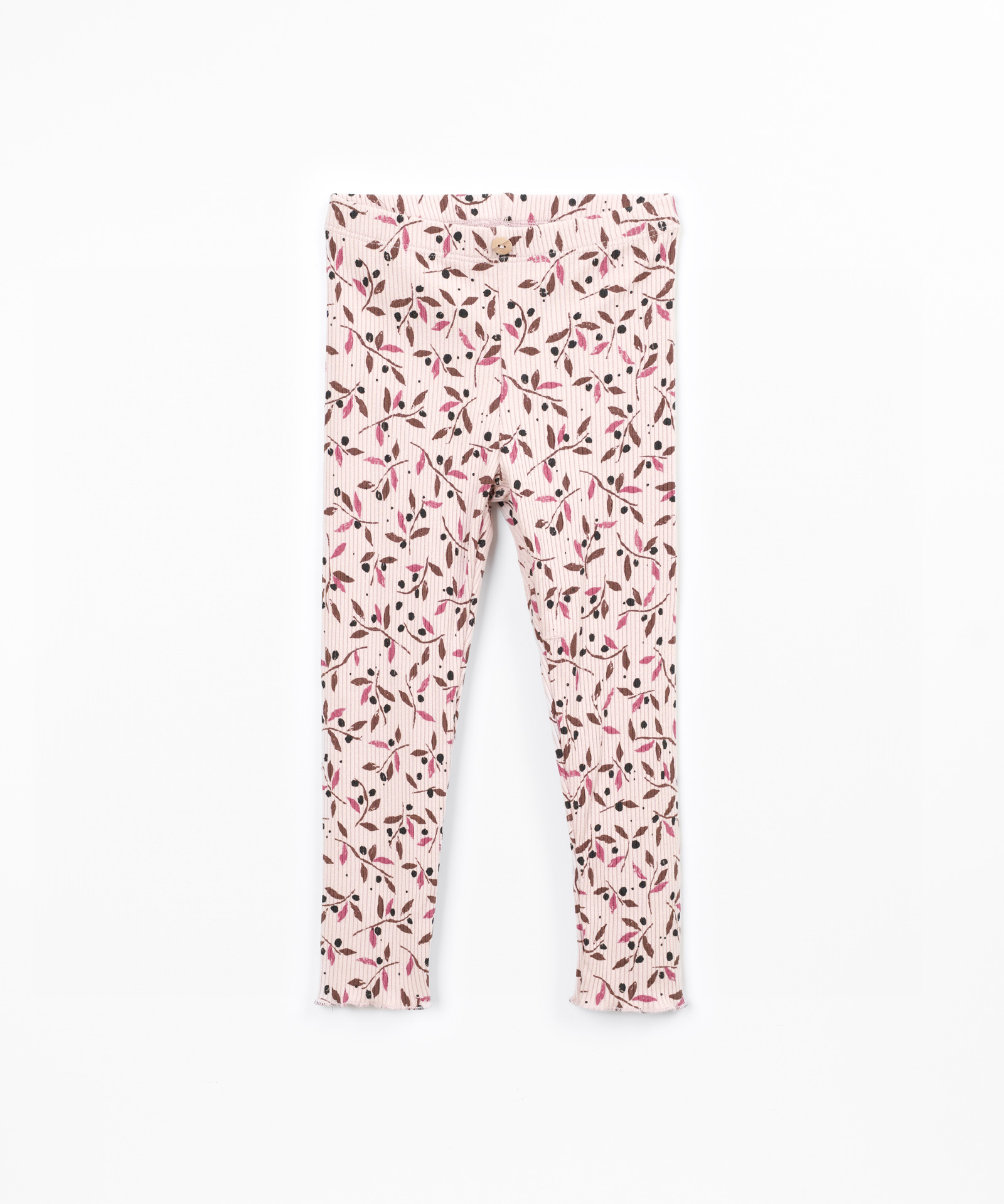 Leggings de punto con mezcla de fibras
