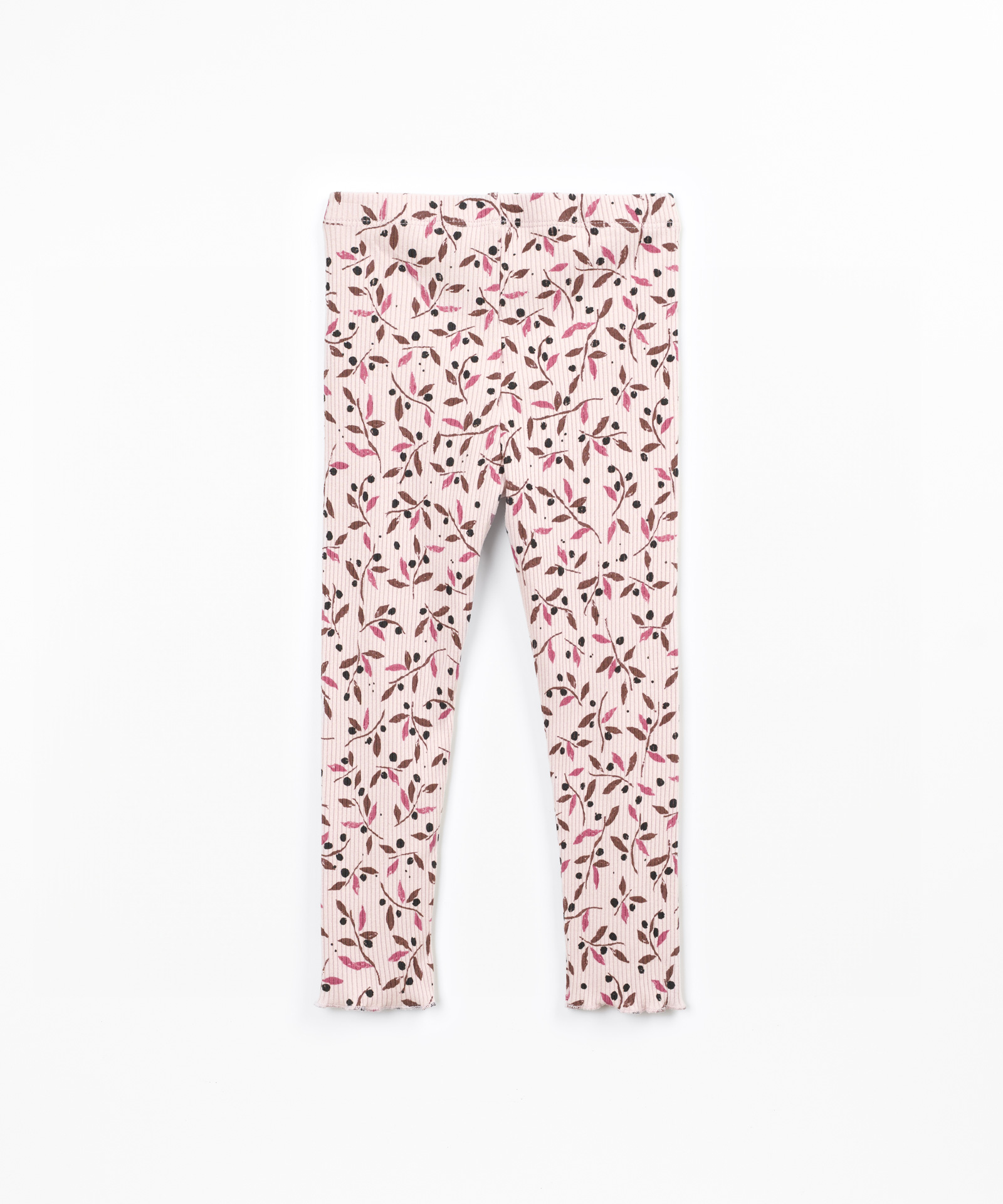 Leggings de punto con mezcla de fibras