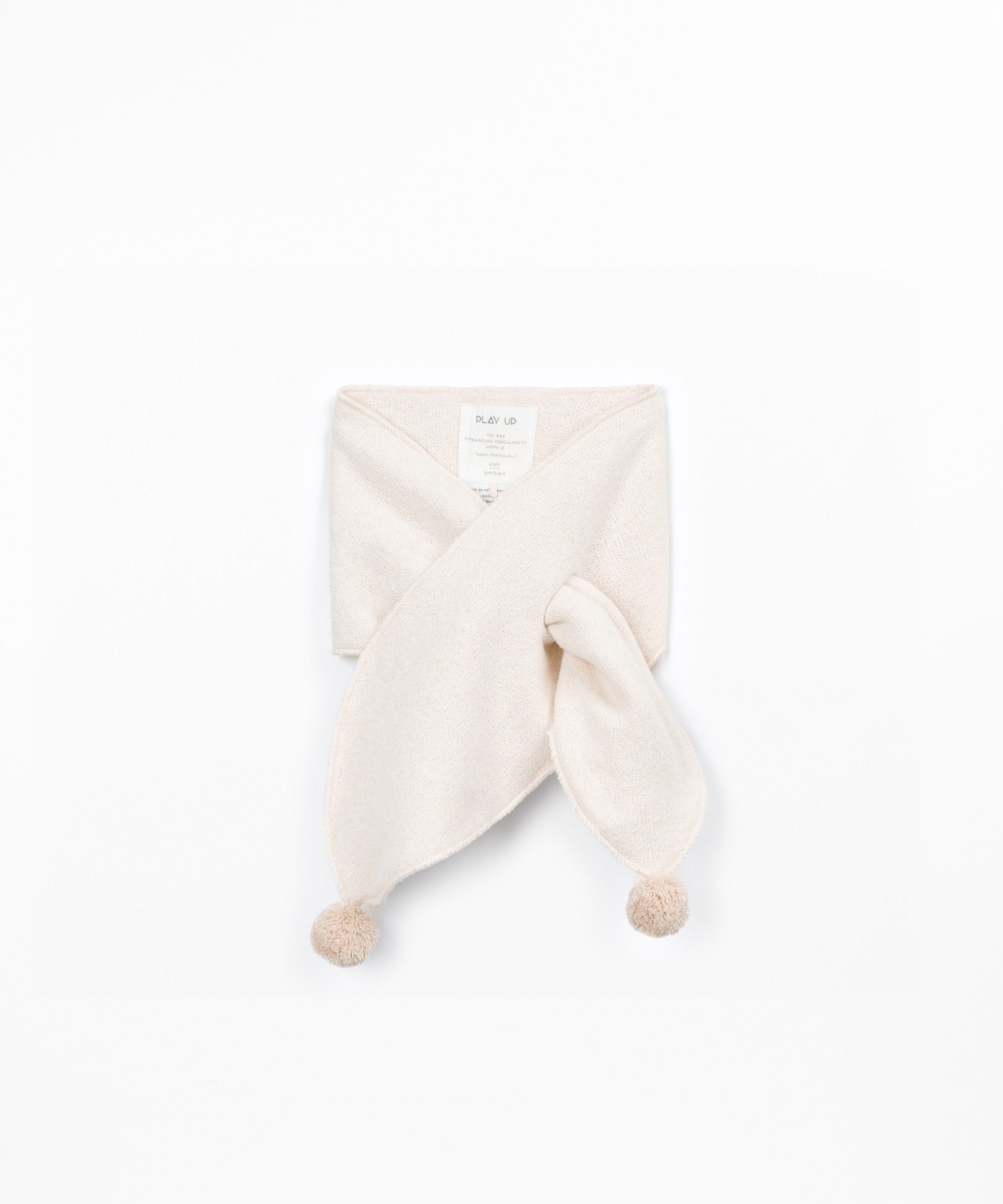Cachecol de malha tricot
