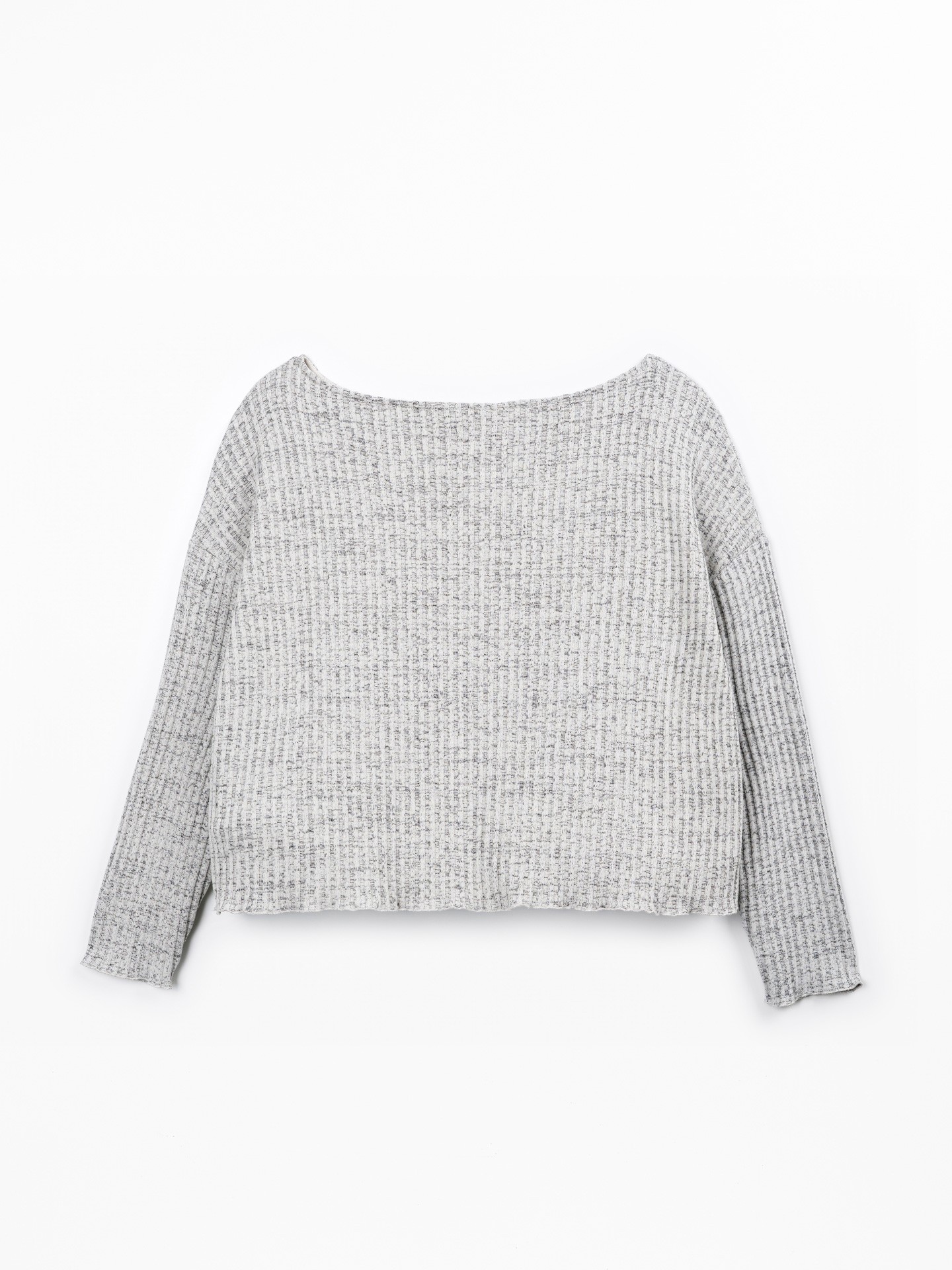 T-shirt en maille de fibres naturelles