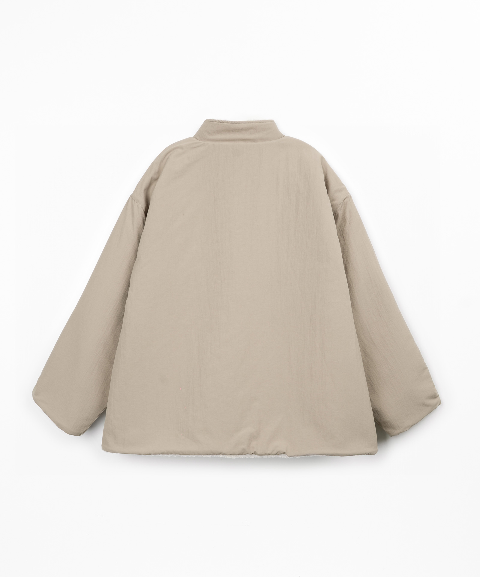 Parka com acabamento impermeável