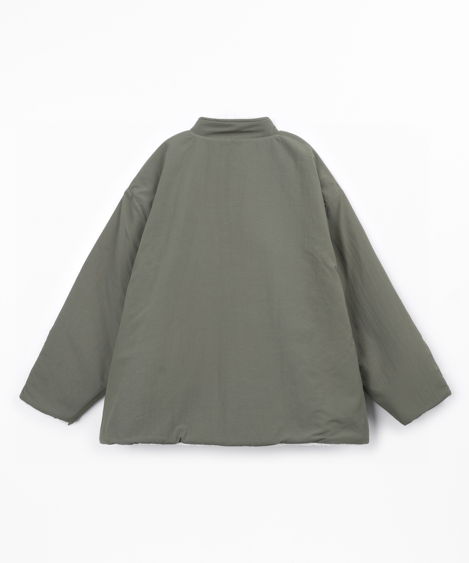 Parka com acabamento impermeável