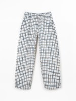 Pantaloni in tessuto con vita regolabile Pantaloni in tessuto con vita regolabile