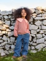 Pantaloni in denim con vita regolabile