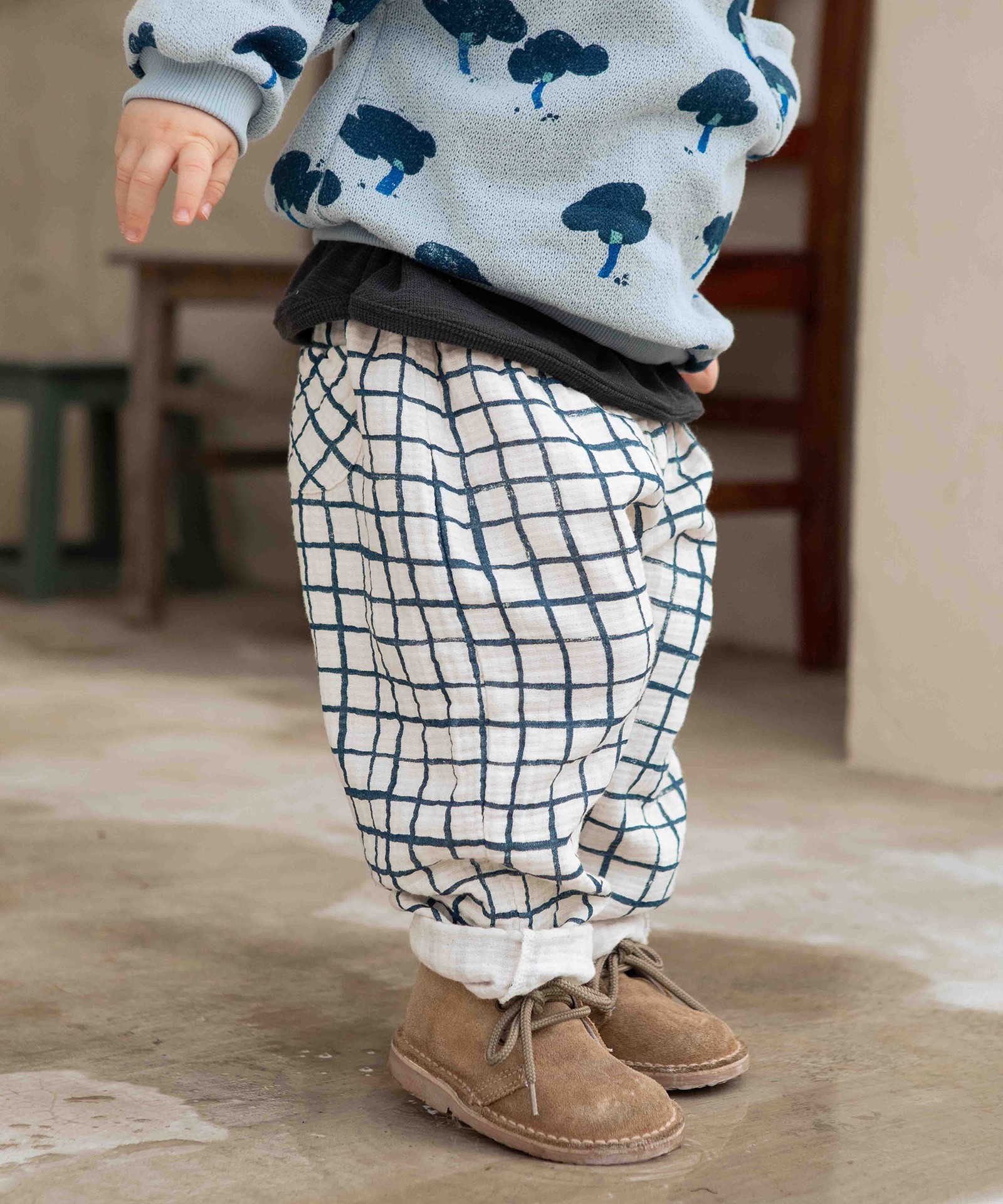 Stoffhose aus Baumwolle