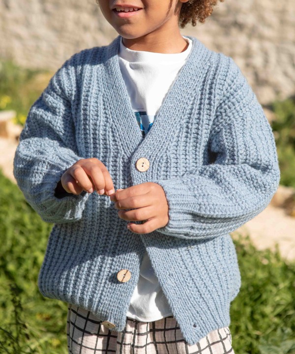 Chaqueta de tejido de punto