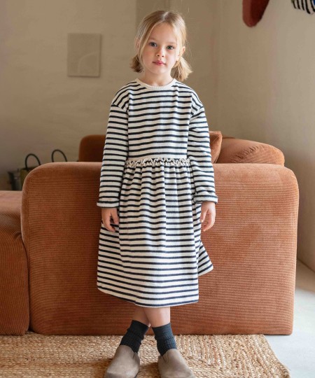 Robe en maille rayée - Image product