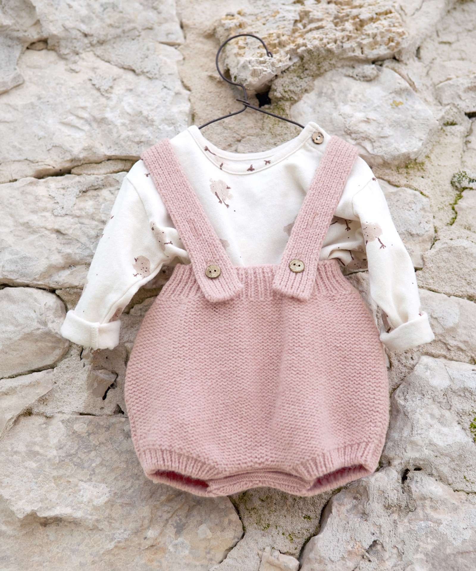 Knit Jumpsuit with Recycled Fibers