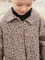 Bedrucktes Twill-Hemd mit langen �rmeln