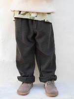 Knit pants in organic cotton