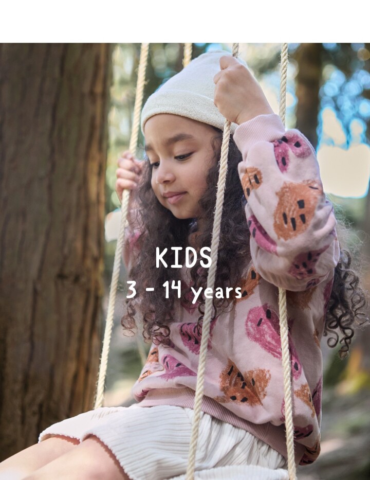 Children's clothing 0-14 years. Sustainable and conscious